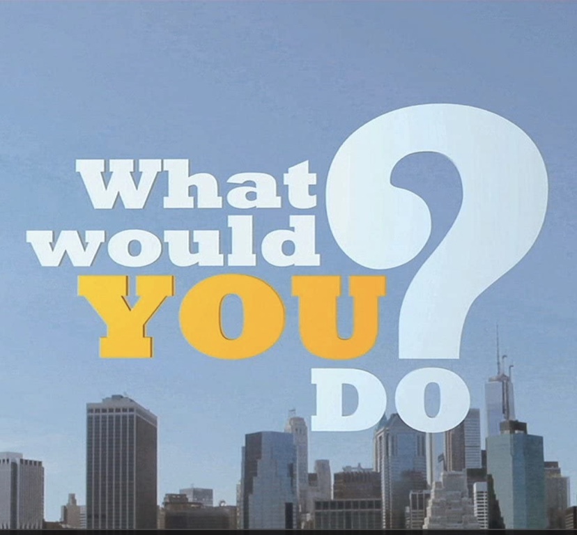 What would you do? Blue Star Binocular